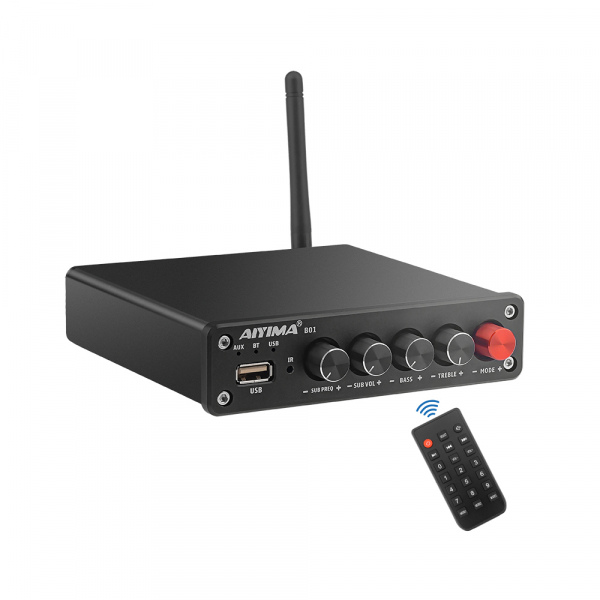 Aiyima B01 2.1Ch Amplifier with Multi input and Bluetooth