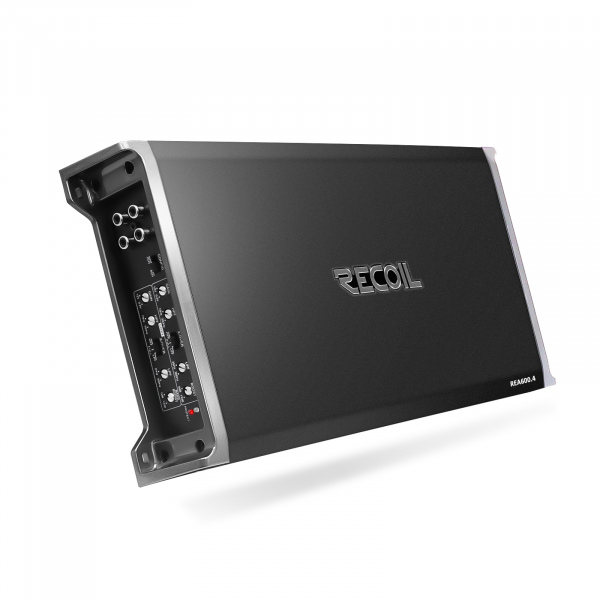 REA600.4 Recoil 1040W Max Full-Range Class A/B 4-Channel Car Audio Amplifier