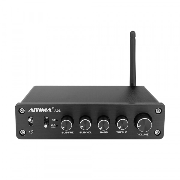 Aiyima A03 2.1Ch amplifier with Bluetooth.